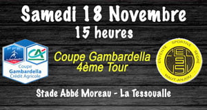 Gambardella Crédit Agricole 4ème tour (résumé et photos).