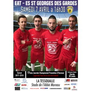 ATTENTION : Samedi 16H30 EAT – St Georges des Gardes