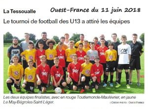 Ouest-France du 11 juin 2018.